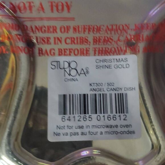 NEW IN BOX STUDIO NOVA ANGEL CANDY DISH - Picture 5 of 5